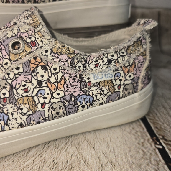 BOBS BY SKECHERS B FREE MUTT MELODY SLIP ON SNEAKERS WOMENS SIZE 9 LIKE NEW - Picture 3 of 10